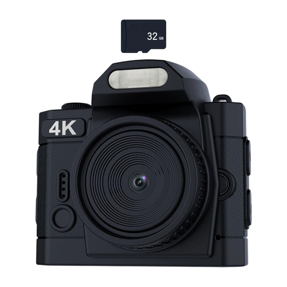 Cámara compatible con viajes 4K vídeo 64 megapíxeles fotos con operación con una sola mano escenario de disparo dinámico cámara de viaje portátil