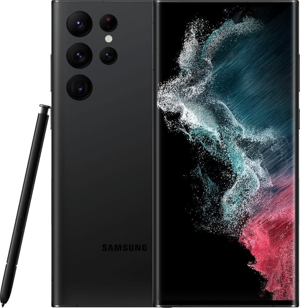 Samsung Galaxy S22 Ultra 12 Ram 512GB Fantasma Negro Desbloqueado (Reacondicionado)