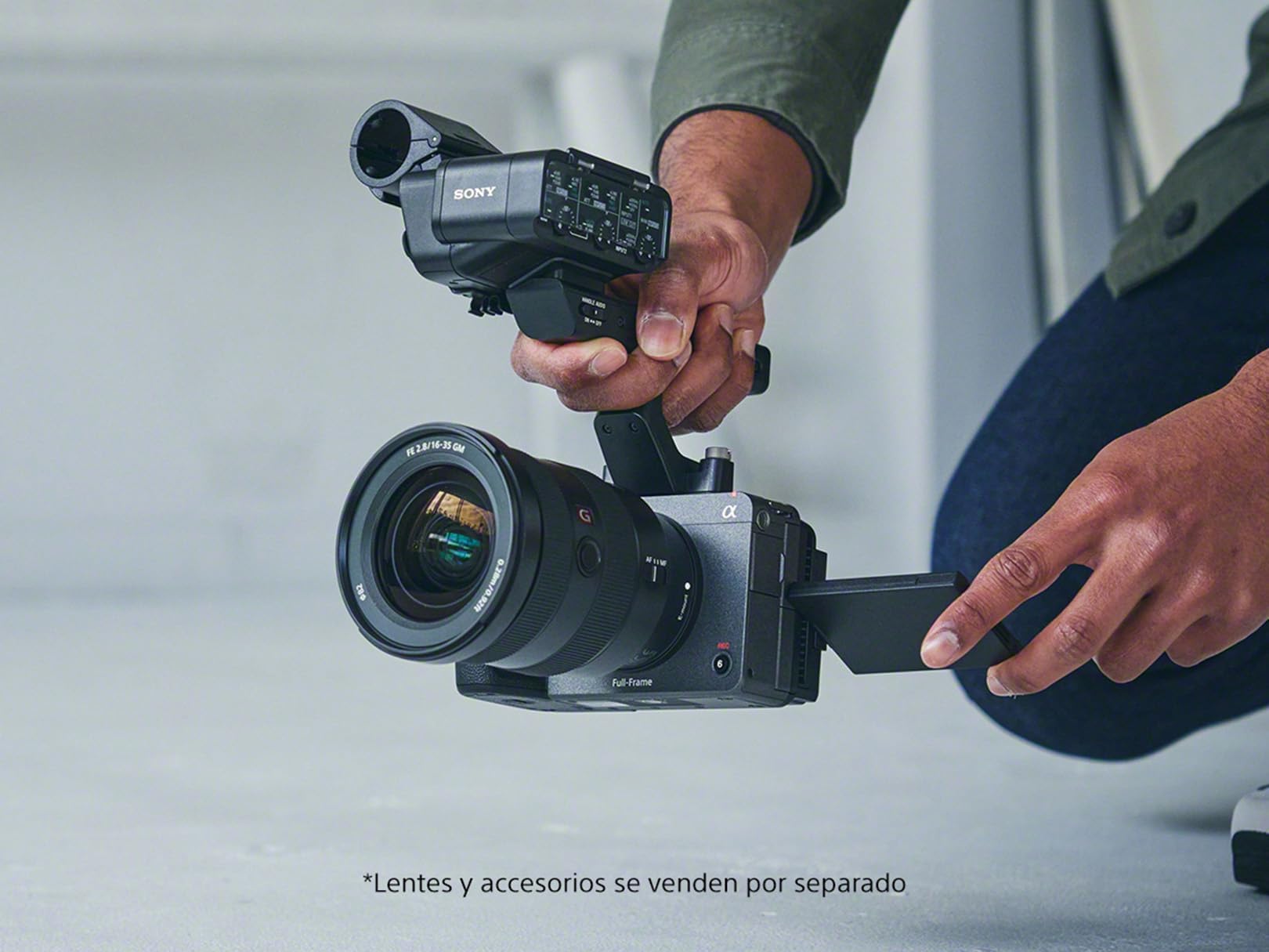 Sony Alpha Cámara Cinema Line Full Frame ILME-FX3 (Versión Nacional)