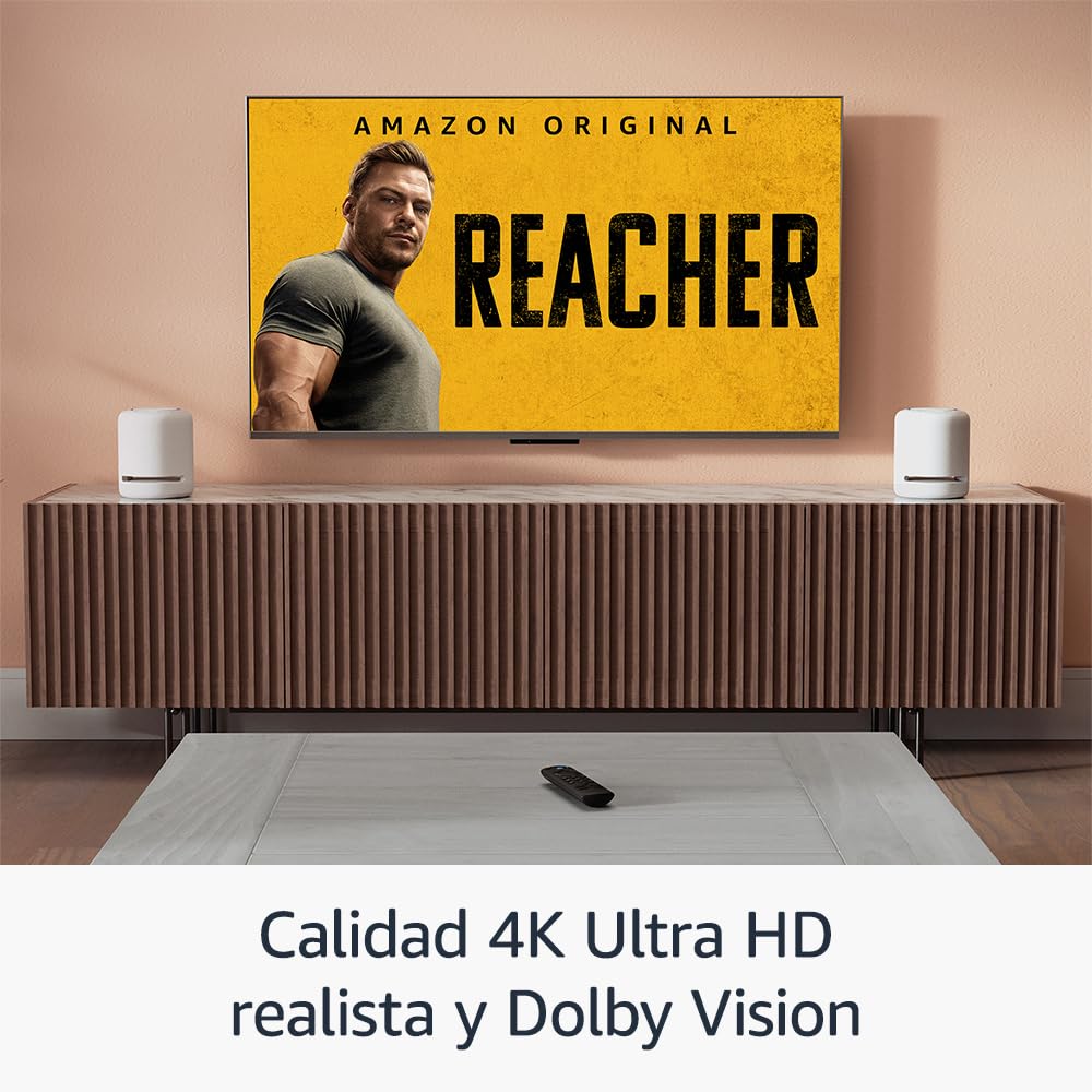 Amazon Fire TV Stick 4K (modelo más reciente), compatible con Wi-Fi 6, Dolby Vision/Atmos