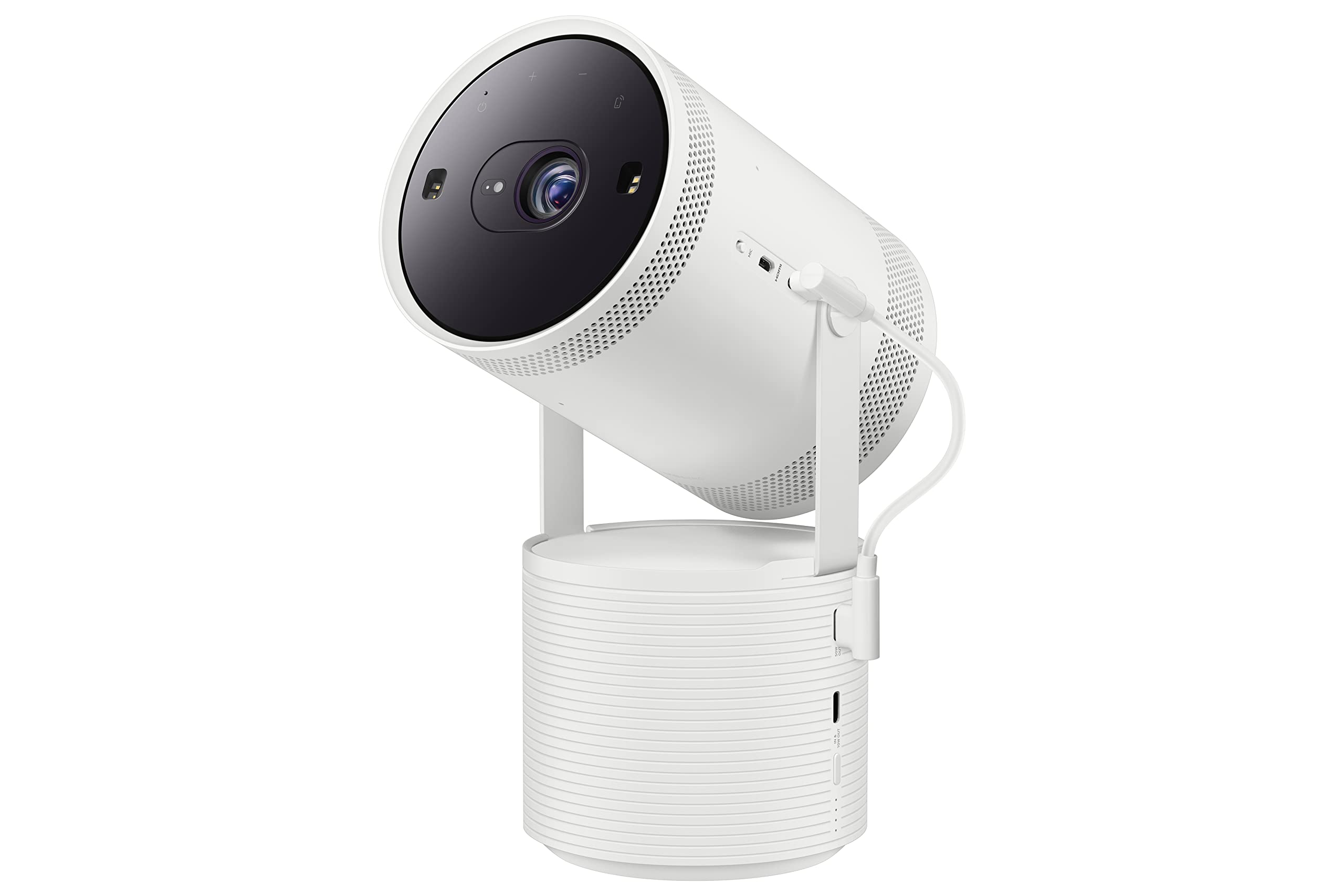 Samsung - Base de batería para proyector portátil Inteligente, Uso práctico, Carga de energía para Cine en casa y Entretenimiento, VG-FBB3BA/ZA, 2022, Color Blanco
