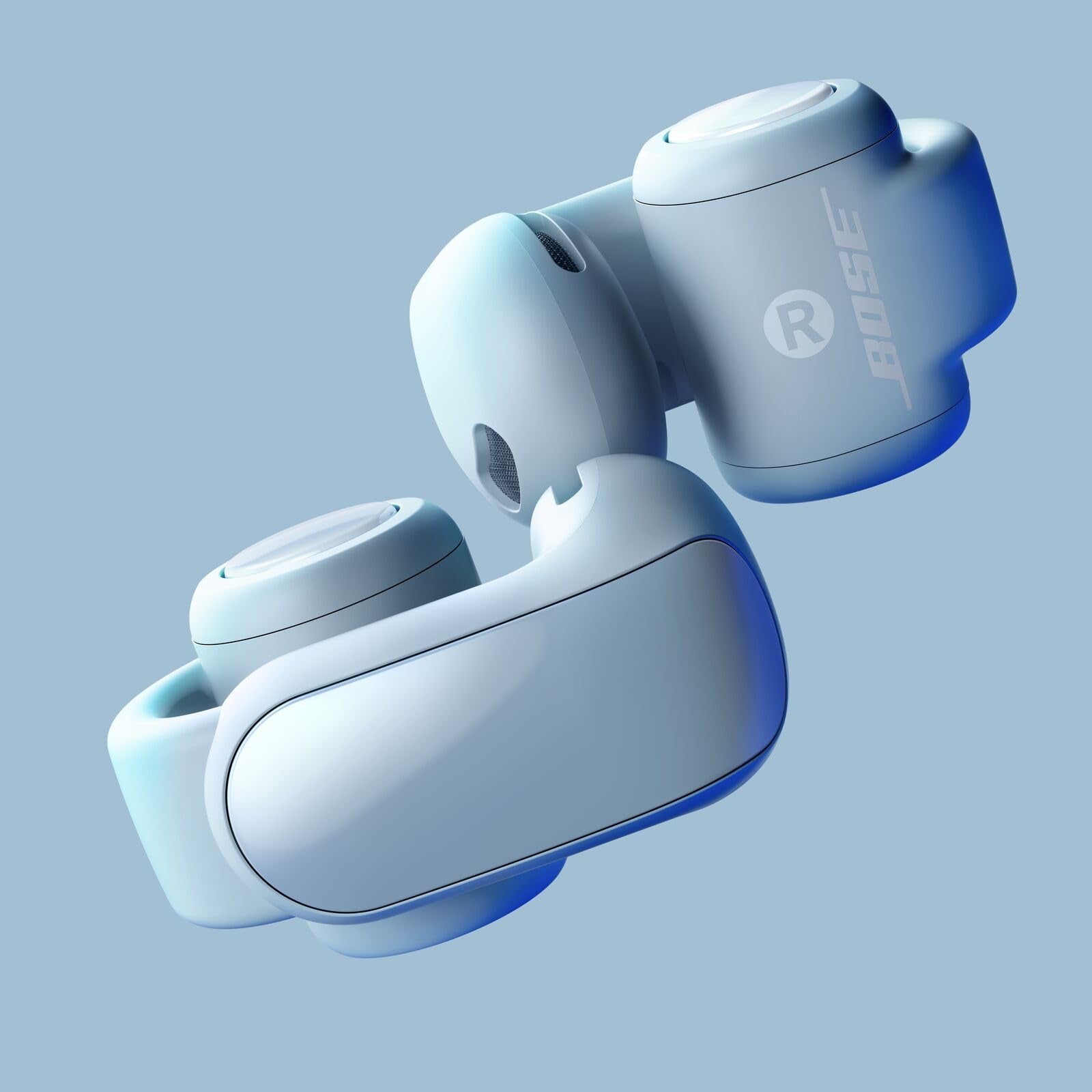 Bose Auriculares Ultra Abiertos con Audio inmersivo, Auriculares inalámbricos con Clip para Mayor Comodidad, OpenAudio para Conciencia, hasta 48 Horas de duración de la batería, Azul