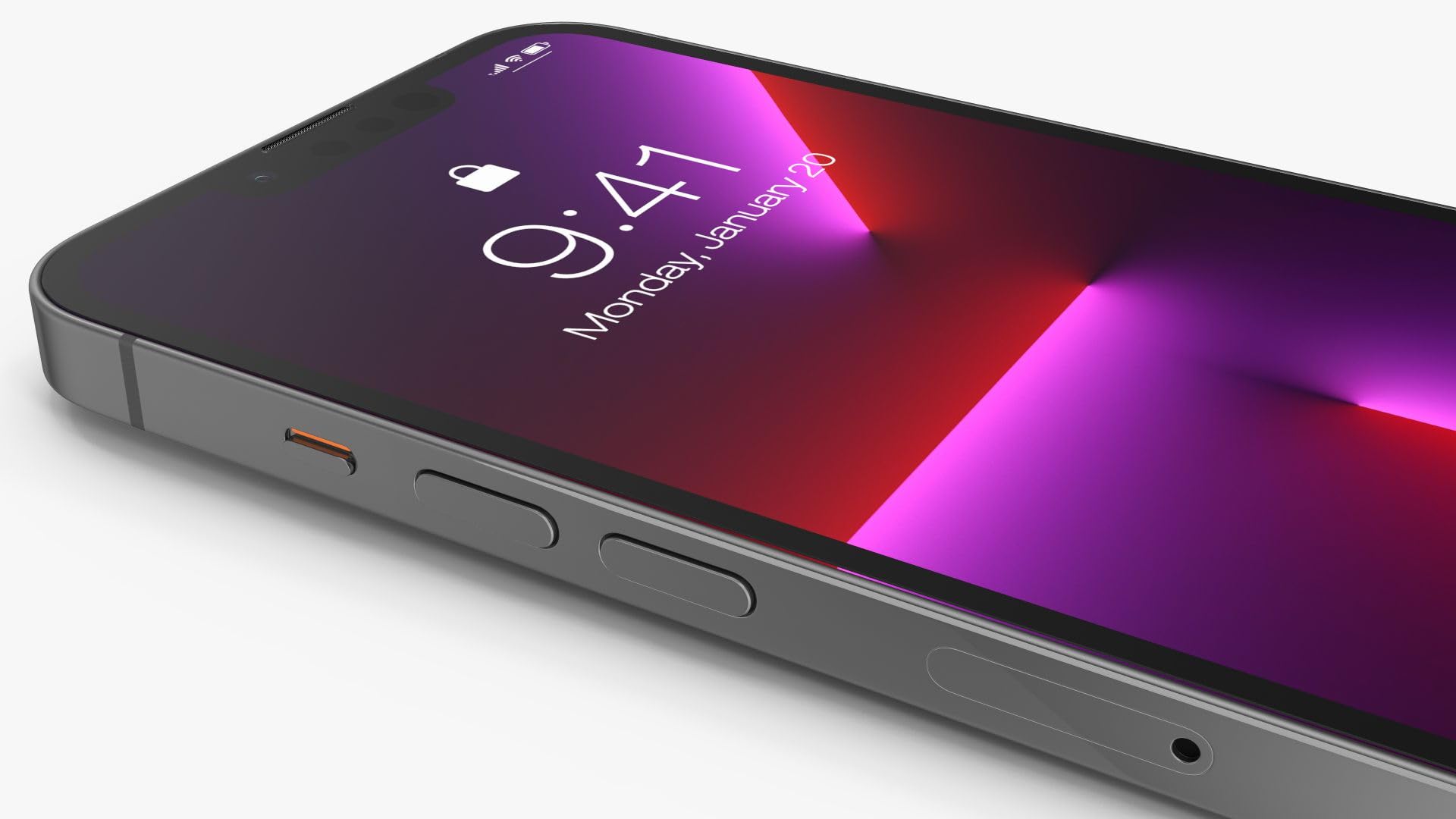 Apple iPhone 13 Pro Desbloqueado- 6.1" OLED , Chip A15 Bionic, 4GB RAM, 1 TB Externo, Cámara Frontal 12MP, 2532 x 1170 pixeles a 460 pp ,Ceramic Shield, Negro Grafito Reacondicionado