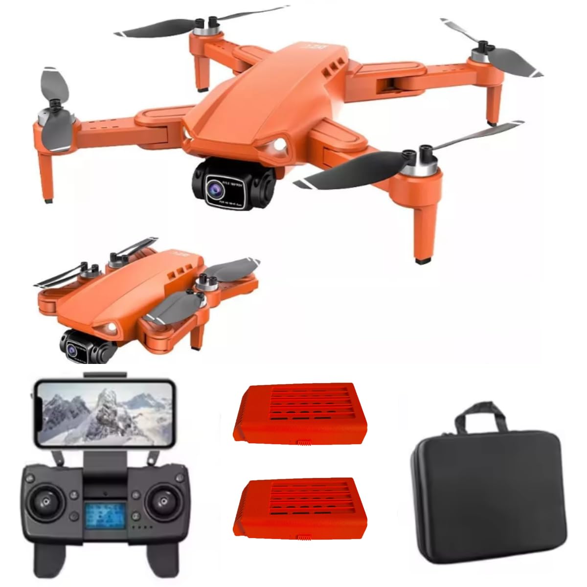 Clicklife - Drone 4k 2 Cámaras Wifi Gps Fpv Control Remoto Profesional
