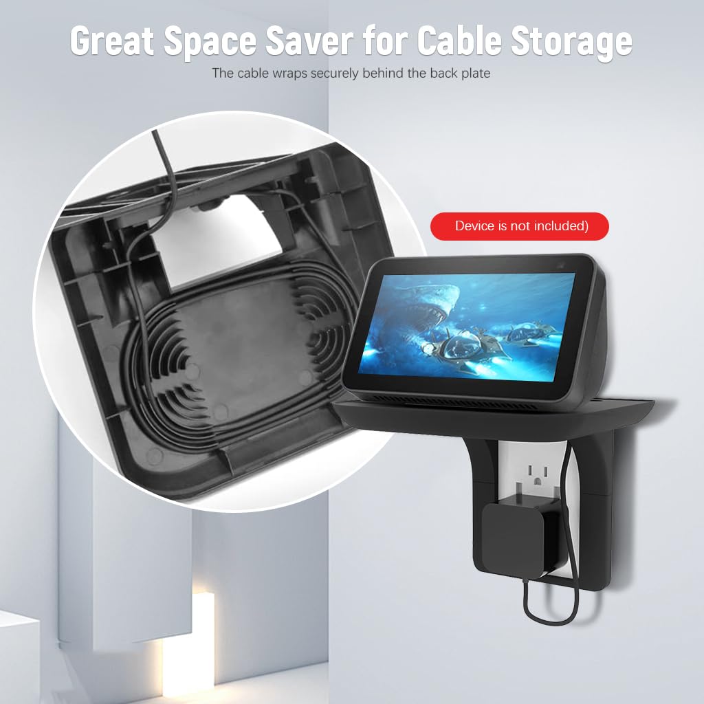 ZORBES® Soporte Ajustable para Show 5 (3ª Generación) y Teléfono Celular, Ajustable 360° Soporte de Montaje de Mesa Inteligente de Altura Ajustable, Base Magnética Antideslizante para Mostrar Show 5