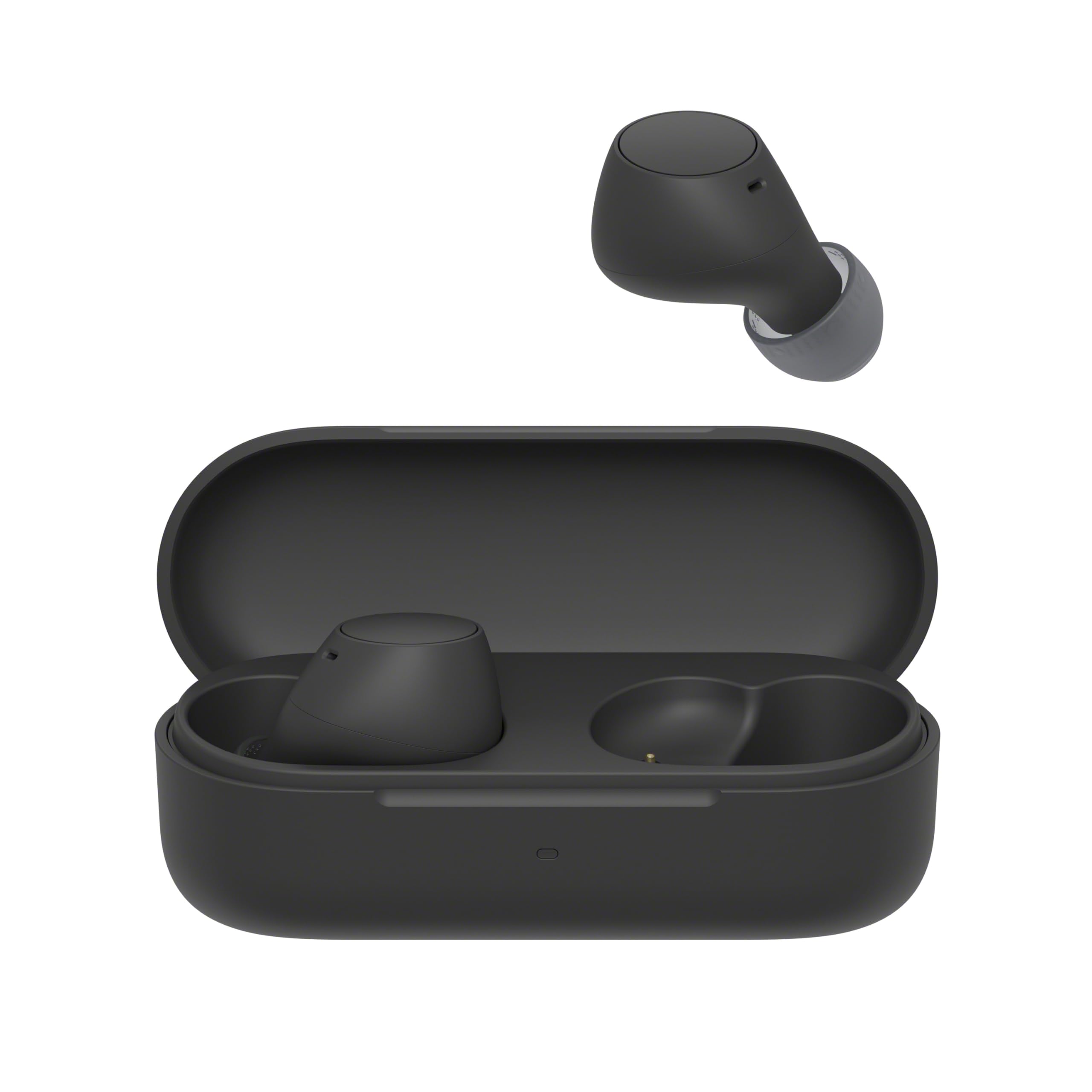 Sony WF-C510 Auriculares Bluetooth intrauditivos, hasta 22 Horas de batería, conexión multipunto, micrófono y Resistencia al Agua, Color Negro