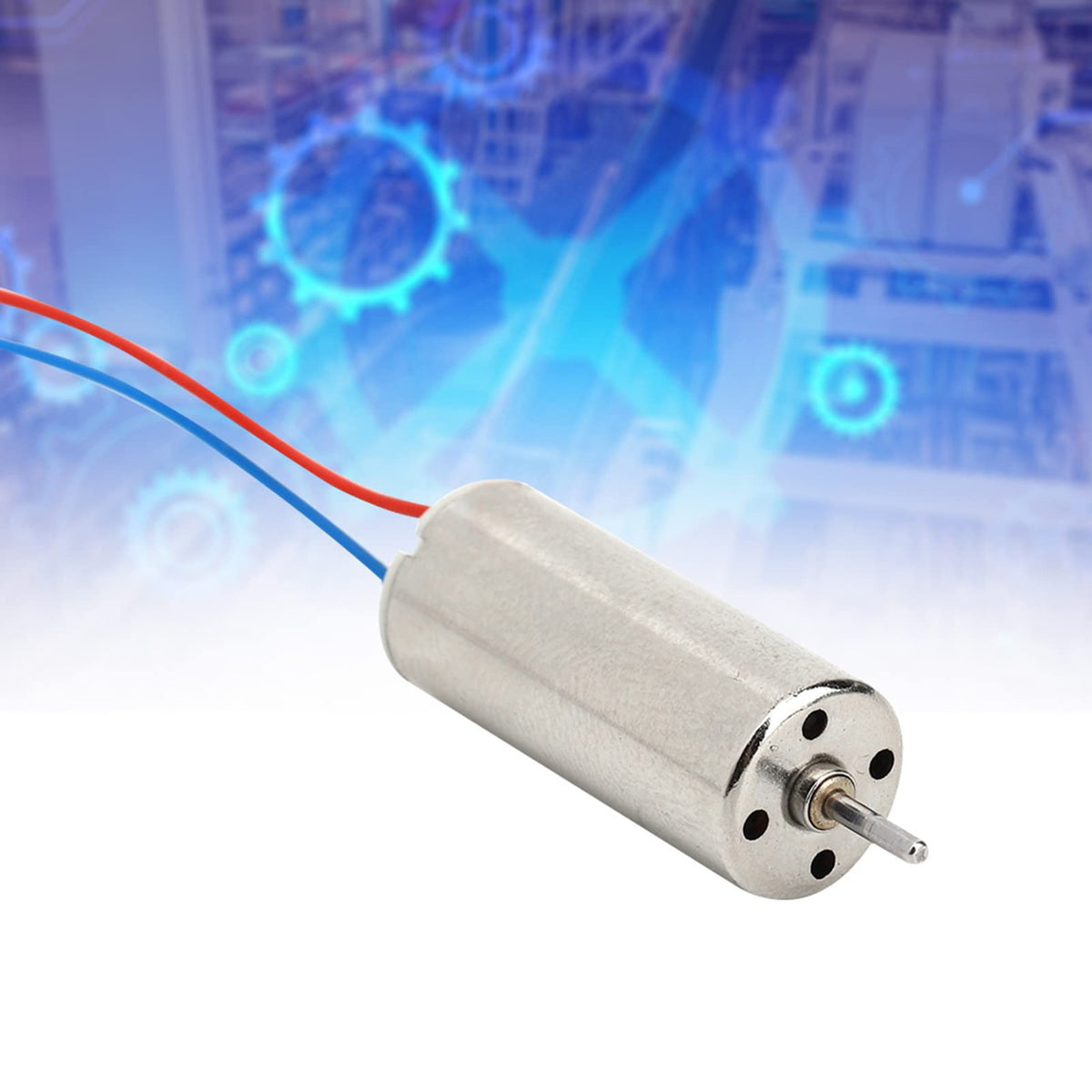 2 Piezas Mini Micro Motor sin Núcleo, 8520 Motor Hollow Cup 8.5x20mm 3~5V 0.15A Quadcopter Motor Inalámbrico Fuerte Potencia de Salida Drone DIY RC Motores Eléctricos