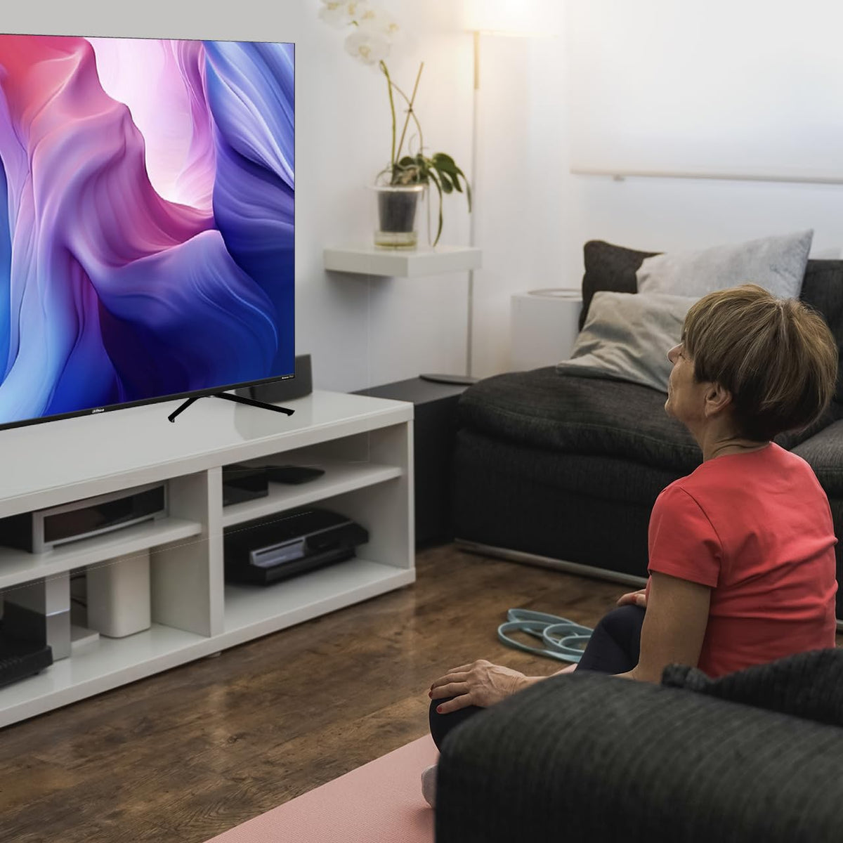 Dahua Smart TV 43” Full HD Android TV | WiFi | Frameless | Youtube, Netflix y Más | HDMI, USB, Bluetooth | Bajo Consumo Energético | Televisión Inteligente