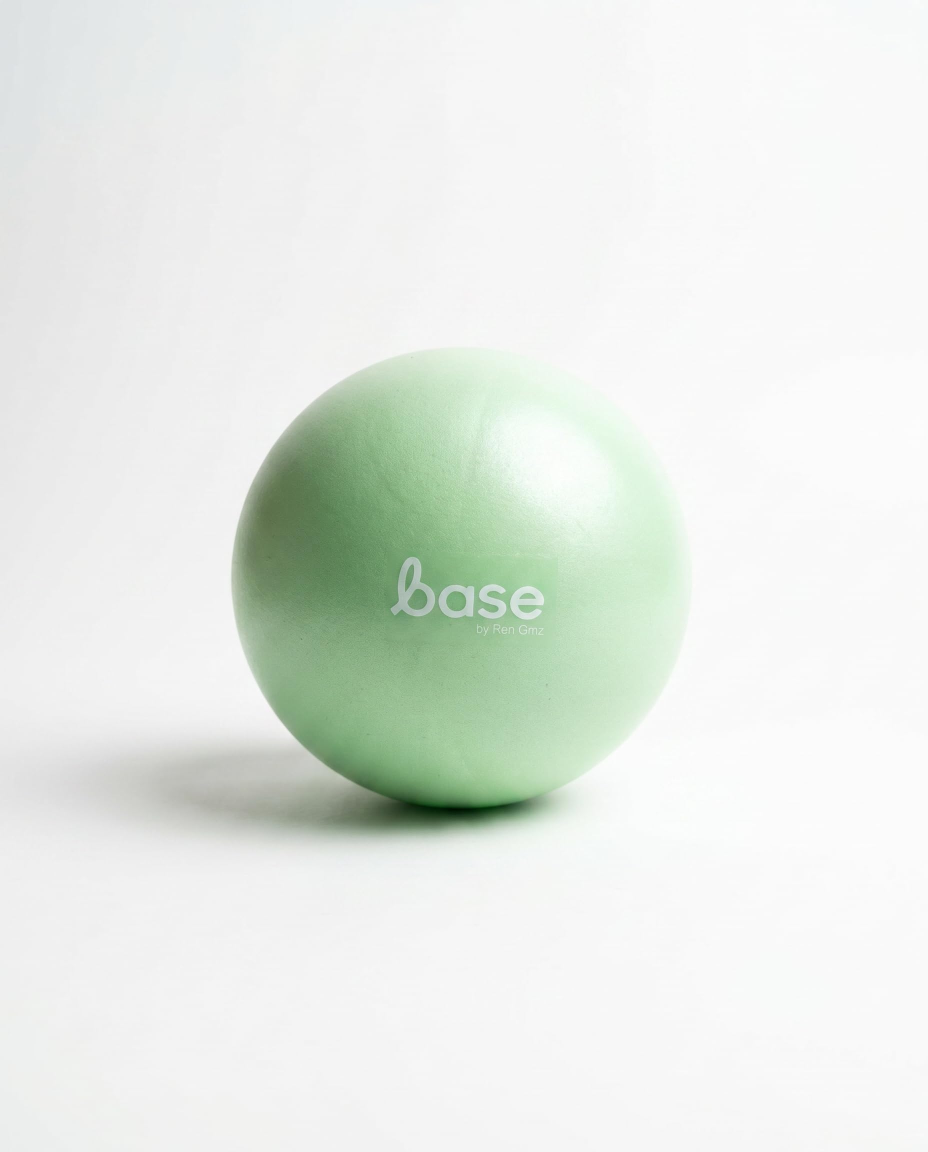 Base by REN | Pelotas de Ejercicio | Tamaño Chico 20-25 cm | Ideale para Hacer Ejercicio y rutinas en casa, Entrenamiento y Gimnasio | Material Resistente de Policloruro de Vinilo (Aqua)