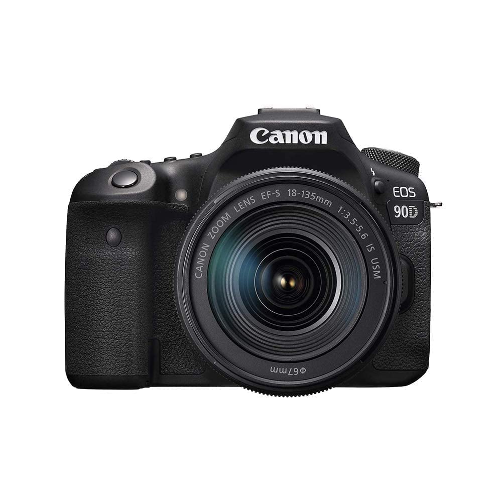 Canon Cámara DSLR EOS 90D con Lente EF-S 18-135mm f/3.5-5.6