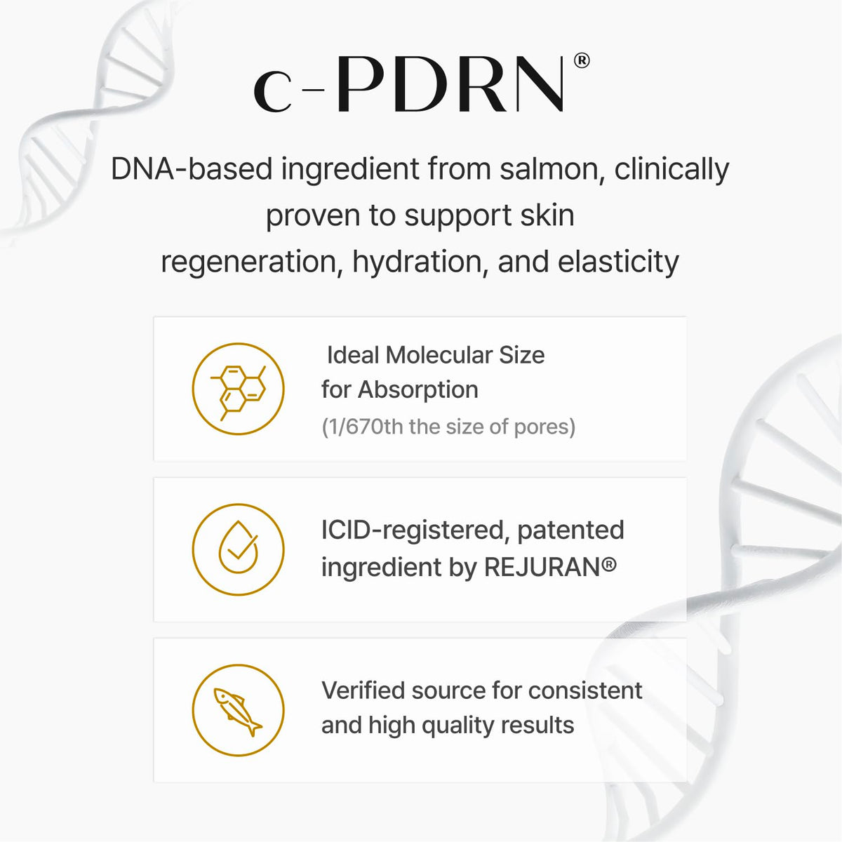 REJURAN Crema Activa Mejorada, Dot Pdrn Rejuvenecimiento Profundo Salmon Dna Pdrn Hidratante Facial Para Estimular El Colágeno. 1,69 onzas líquidas (paquete de 1)