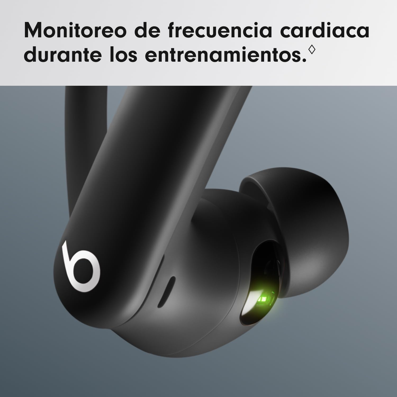 Beats Powerbeats Pro 2 Bluetooth Audífonos inalámbricos- cancelación de Ruido, IPX4, hasta 45 Horas de batería con el Estuche de Carga, compatibles con Apple y Android - Negro Azabache