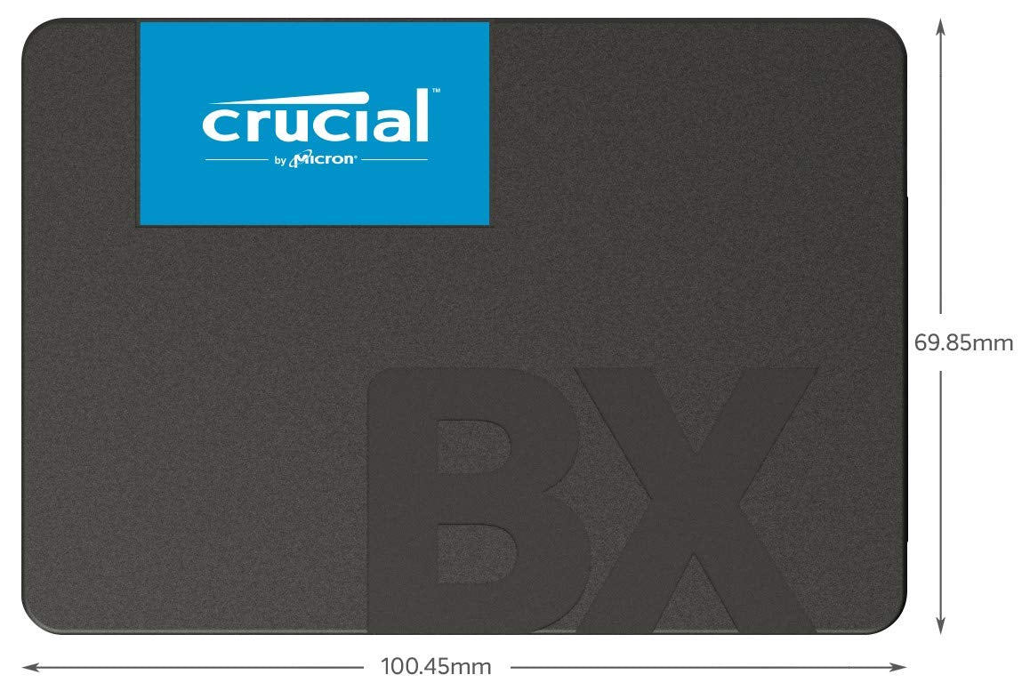 Crucial BX500 1TB 3D NAND SATA 2.5" SSD Interno, hasta 540MB/s - CT1000BX500SSD1Z