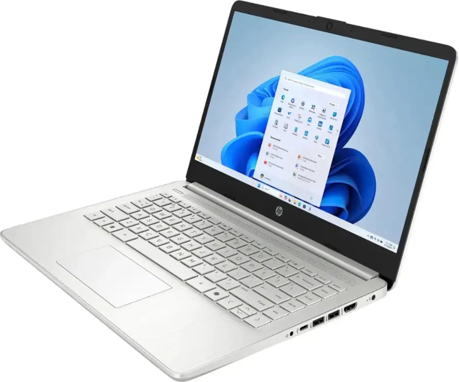 Laptop HP 14" dq6011dx Celeron 4GB 128GB Plata