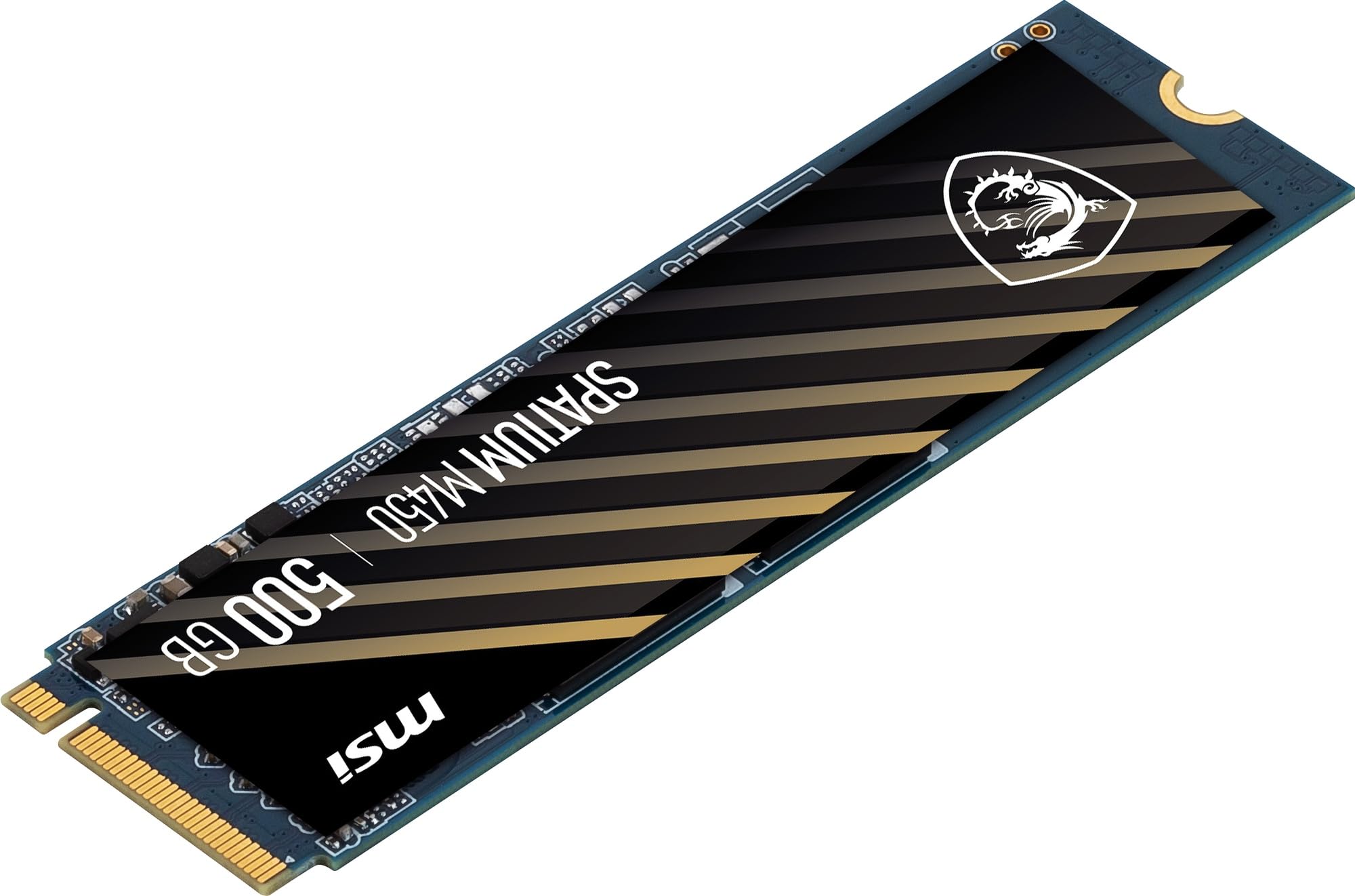 MSI SPATIUM M450 PCIe 4.0 NVMe M.2 500GB V1 Unidad de Estado sólido HD4912