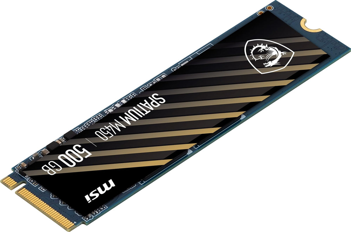 MSI SPATIUM M450 PCIe 4.0 NVMe M.2 500GB V1 Unidad de Estado sólido HD4912