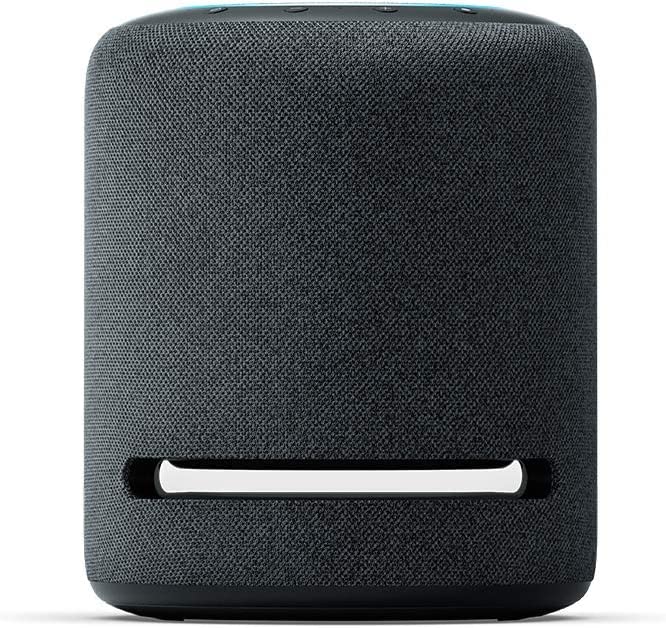 Amazon Echo Studio (modelo más reciente): nuestra bocina Alexa con mejor sonido, ideal para salas y otros espacios grandes (negro)