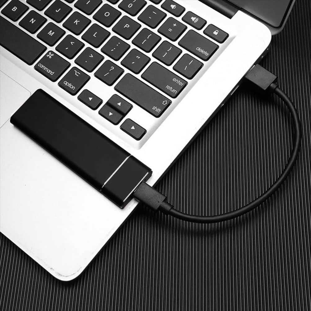 SSD Disco Duro Externo,Estado sólido Externo Unidad Externa Portátil de Alta Velocidad de Estado Sólido Móvil para PC Portátil y Mac Almacenamiento y Transferencia de Datos (6TB)