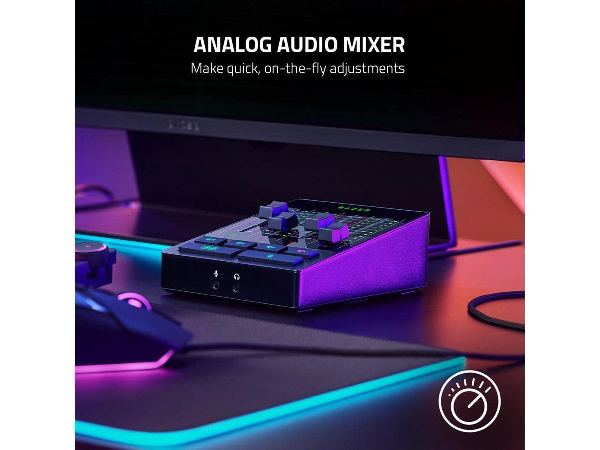 Razer Audio Mixer: All-in-One Streaming/Broadcasting Mixer