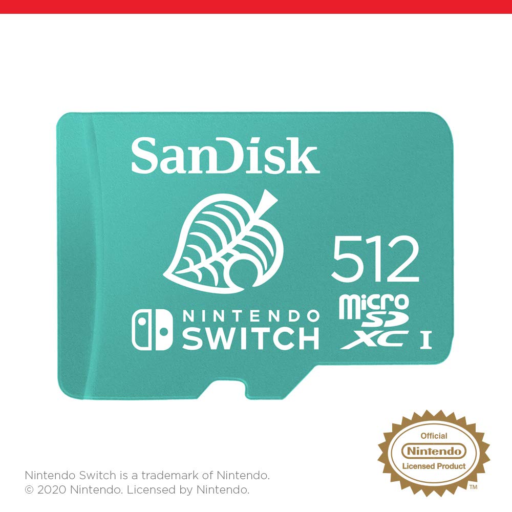 SanDisk SDSQXAO-512G-GNCZN - Tarjeta de Memoria microSDXC UHS-I (512 GB)