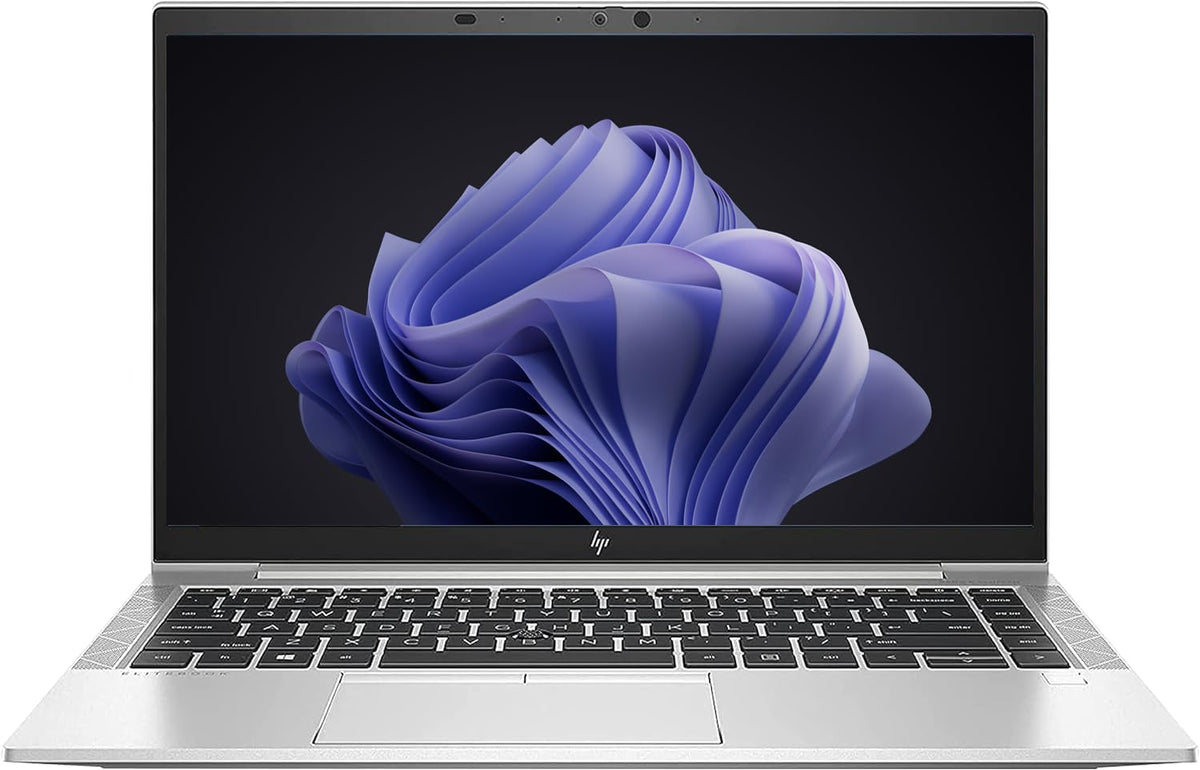 HP EliteBook 845 G8, visualización FHD de 14 pulgadas, AMD Ryzen 5 Pro 5650U, 16 GB DDR4 RAM, 512 GB SSD, cámara web, lector FP, KB retroiluminado, HDMI, Windows 10 Pro-64-Bit (Reacondicionado)