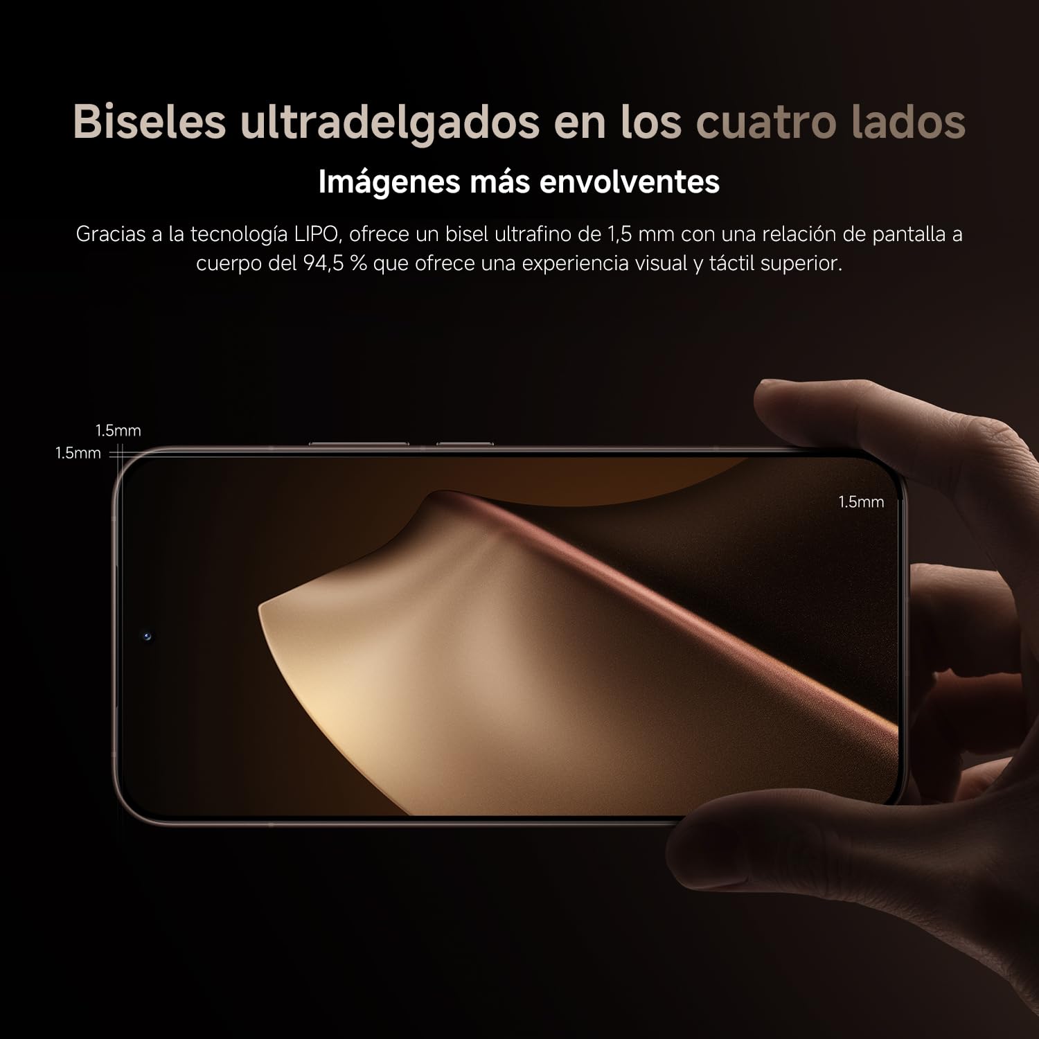 XIAOMI 15T Pro Celular 12GB RAM+512GB ROM Dorado Moca Cámara de 50MP