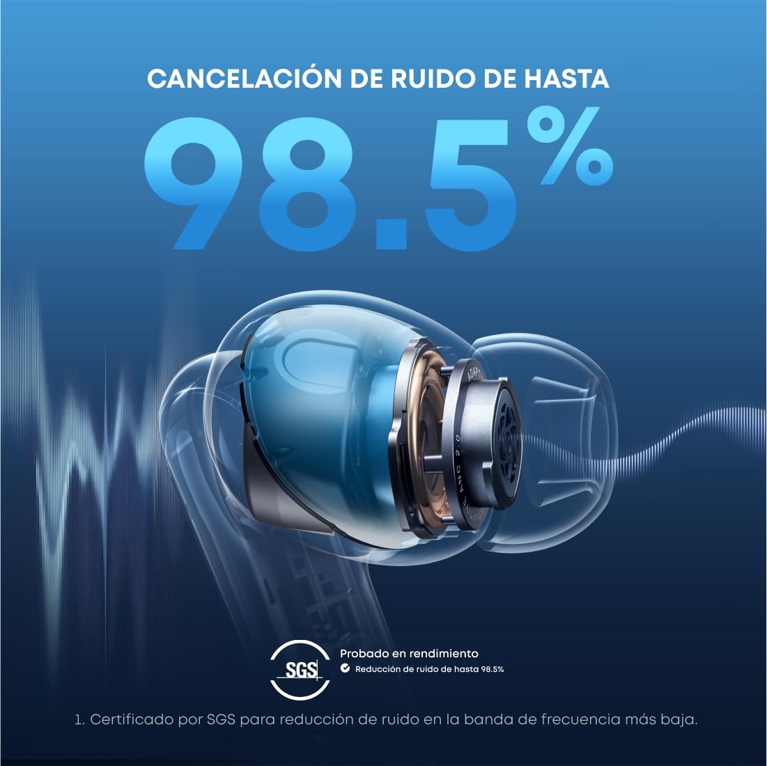 Soundcore by Anker Liberty 4 NC Audífonos Inalámbricos - Blanco