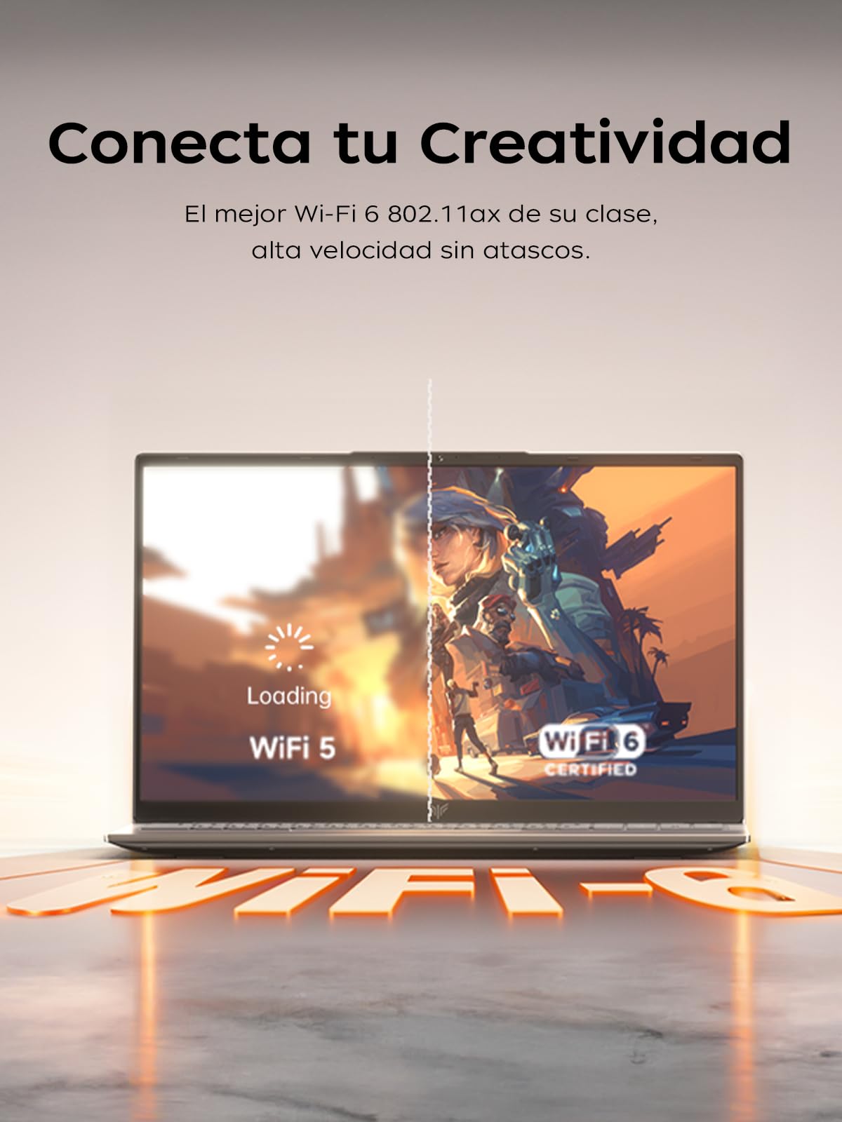KAIGERR Laptop Ryzen 5 7430U (6C/12T, hasta 4.3GHz) 16GB RAM 512GB SSD Computadora Portátil Win 11 Pro, 15.6" FHD, WiFi 6 +BT5.2,Laptop Gamer Teclado Físico en Español,Casa, Negocio, Oficina