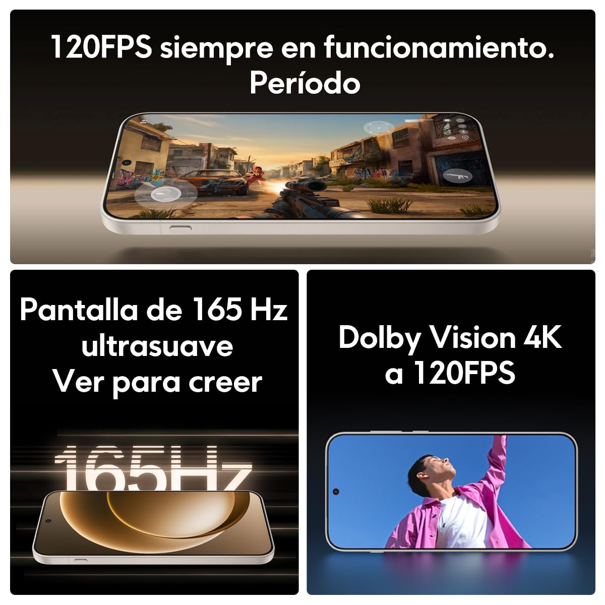 OnePlus 15 5G Gaming Phone 512gb ROM 16gb Ram Dual Sim Snapdragon 8 Elite Gen 5 Carga Inalámbrica 50w Pantalla 6.78 Amoled 1.5K 165hz 7300mah NFC Triple cámara 50mp OIS IP68/IP69 eSIM Global Negro