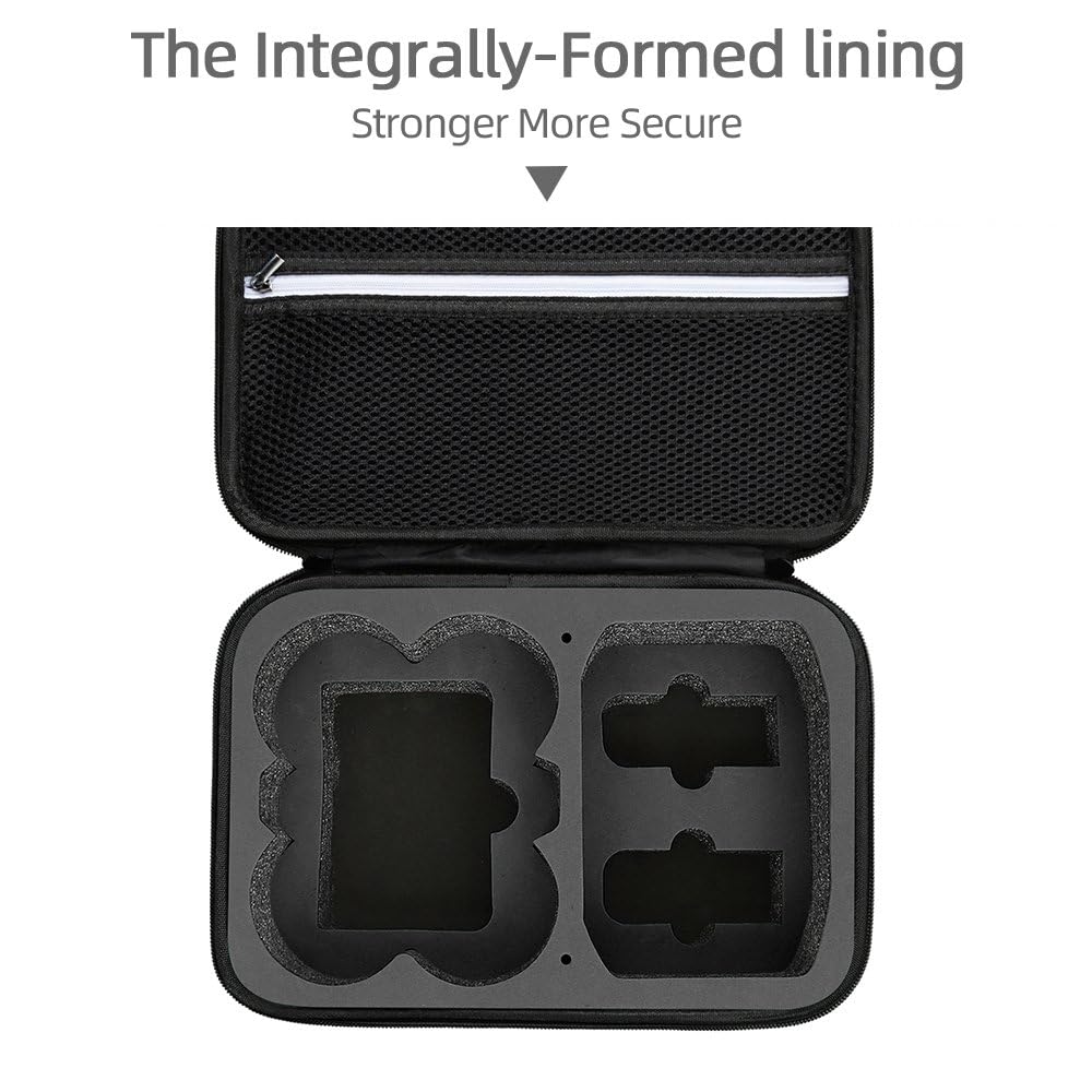 BeisDirect - Funda de transporte de viaje para DJI Neo Fly More Combo Accesorios, bolsa de almacenamiento portátil de EVA para DJI Neo, compatible con control remoto RC-N3, dos baterías, Hub de carga,