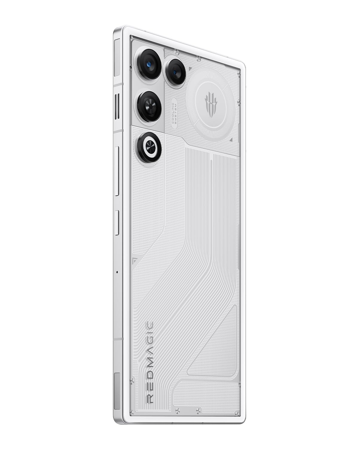 REDMAGIC 11 Air 144Hz Móvil Gaming, Smartphone Android 5G, 16GB RAM+512GB ROM, Snapdragon 8 Elite, 6.85" OLED Pantalla, FHD+ Teléfono Gaming, 50MP Cámara, 80W Cargador, Dual-Sim, NFC Blanco