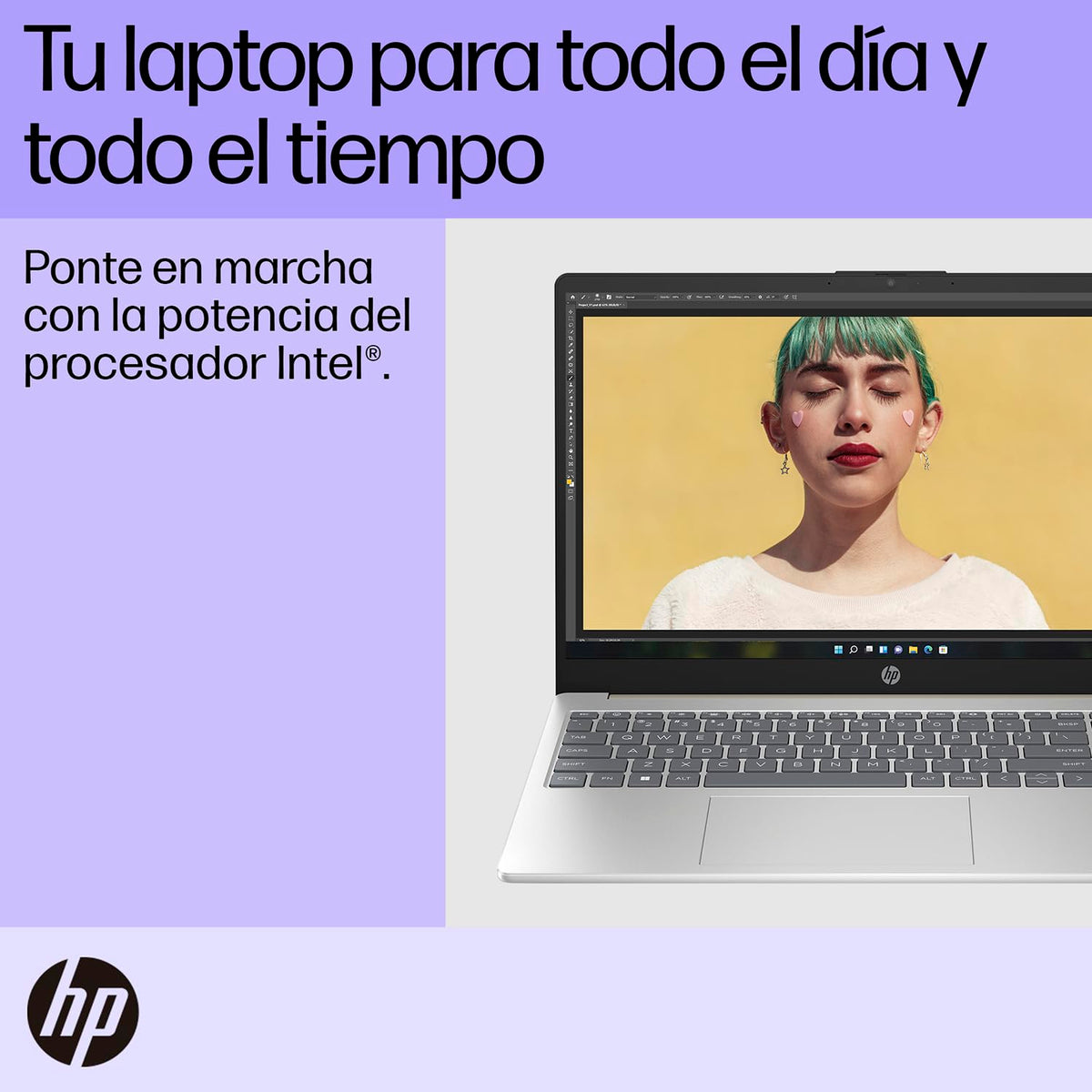 HP Laptop 15-fd0045la, Intel Core i5, 8 GB, 512 GB SSD, 15.6", FHD, Windows 11 Home, Teclado en Español, Garantía México, Oro y Plata