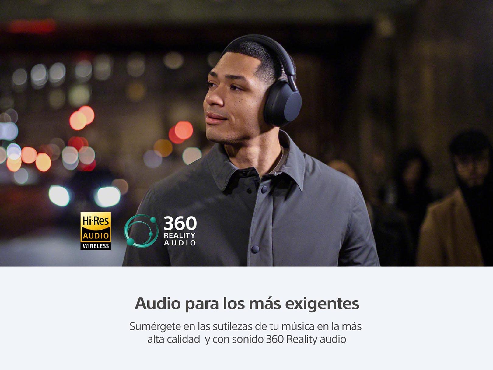 Sony WH-1000XM5 Audífonos inalámbricos con Cancelación de Ruido, Negro (Versión Nacional)