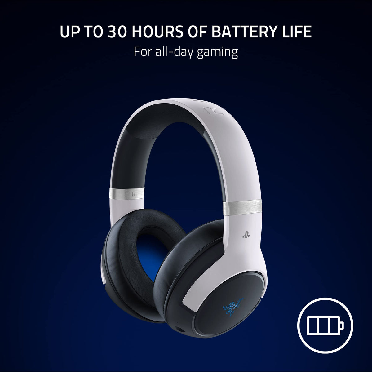 Razer Kaira Pro HyperSpeed - Auriculares inalámbricos para juegos con Haptics para Playstation 5 / PS5, PS4, PC, móvil: controladores de titanio de 50 mm - Micrófono híbrido - (reacondicionado)