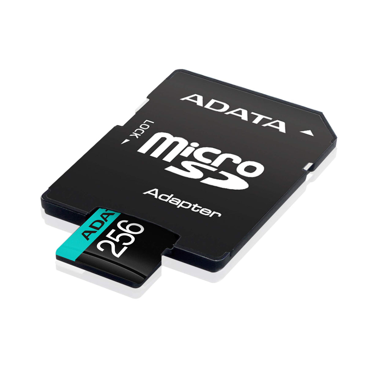 ADATA - Tarjeta de Memoria microSDXC/SDHC UHS-I (256 GB, con Adaptador, C10, U3, V30, 4K, A2, Micro SD, AUSDX256GUI3V30SA2-RA1)