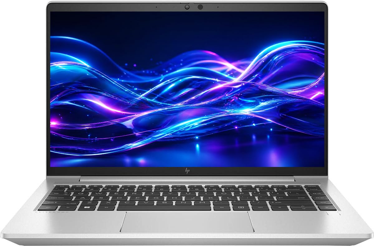 HP EliteBook 645 G9 Portátil de 14 Pulgadas FHD, AMD Ryzen 7 Pro 5875U, 16 GB RAM, 256 GB SSD, Teclado retroiluminado, Windows 11 Pro (Renovado)