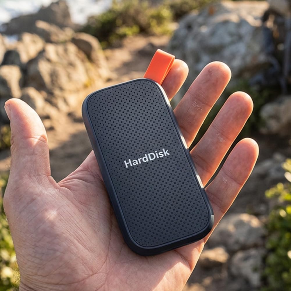 SSD externo portátil de 2 TB, unidad de estado sólido USB 3.1, almacenamiento externo móvil para uso diario, B