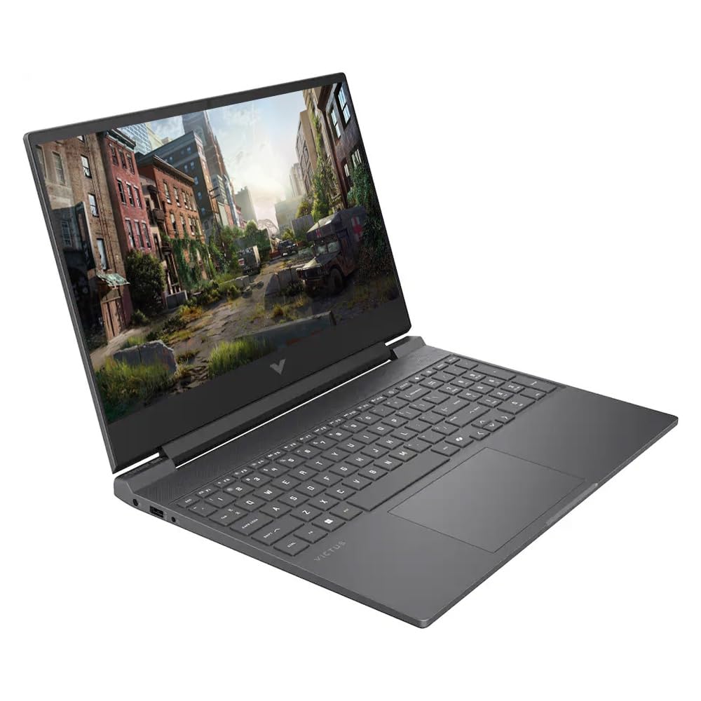 Laptop Gamer HP Victus NVIDIA GeForce RTX 4050 AMD Ryzen 7 7445HS 16GB RAM 512GB SSD 15.6" Windows 11 Home Teclado en Ingles