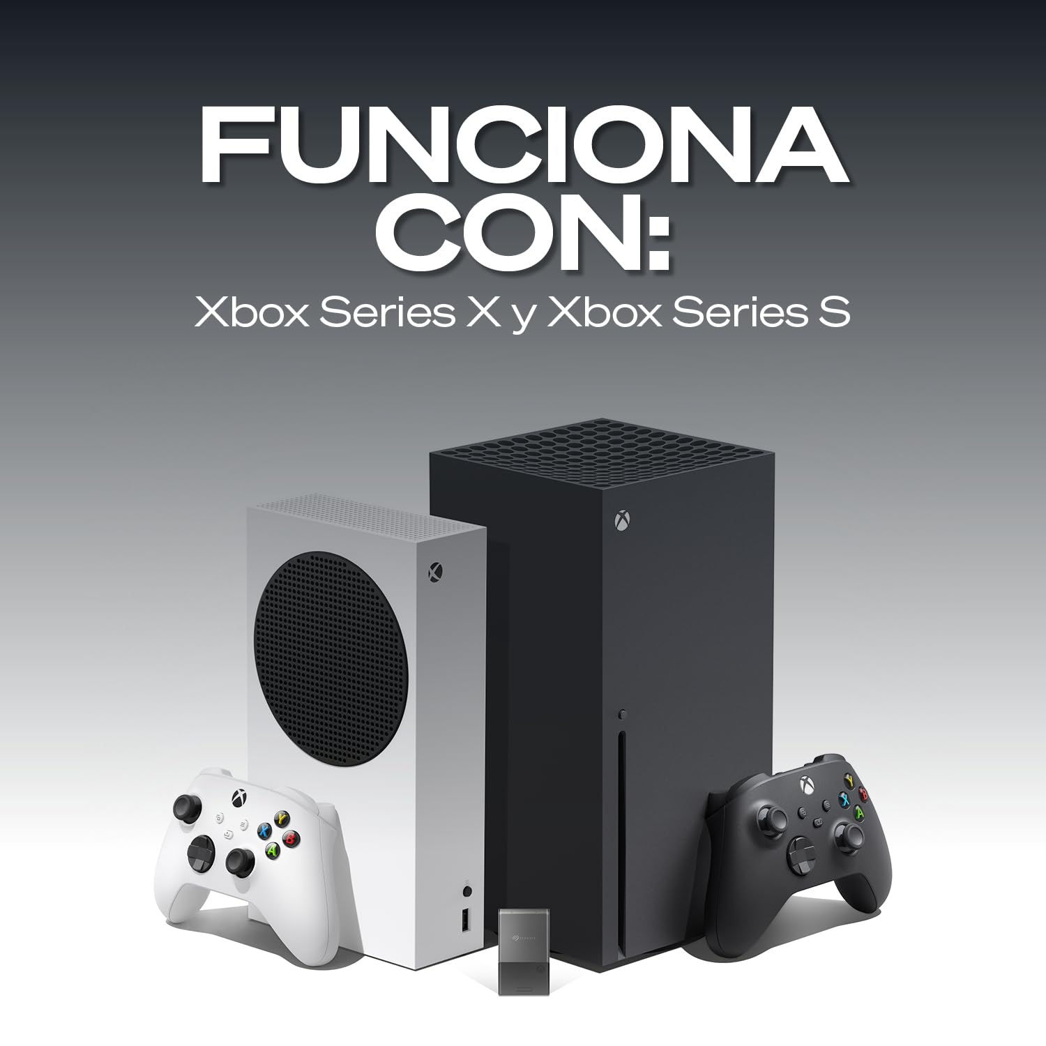 Seagate Tarjeta de expansión de Almacenamiento para Xbox Series X|S 2TB Unidad de Estado sólido - SSD de expansión NVMe para Xbox Series X|S (STJR2000400)