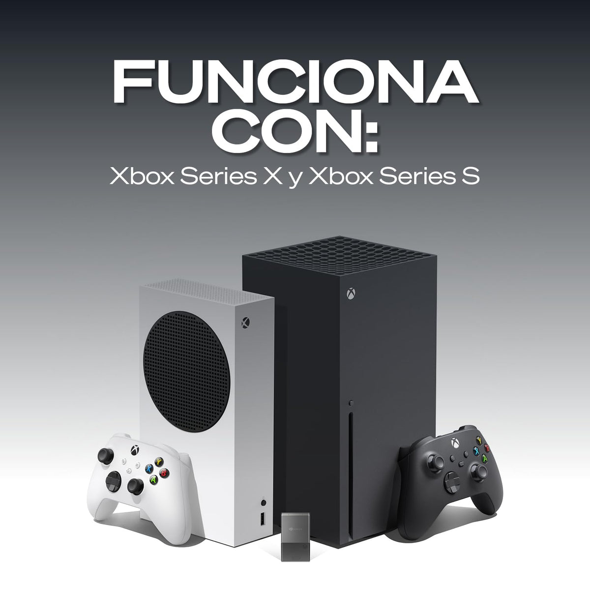 Seagate Tarjeta de expansión de Almacenamiento para Xbox Series X|S 2TB Unidad de Estado sólido - SSD de expansión NVMe para Xbox Series X|S (STJR2000400)