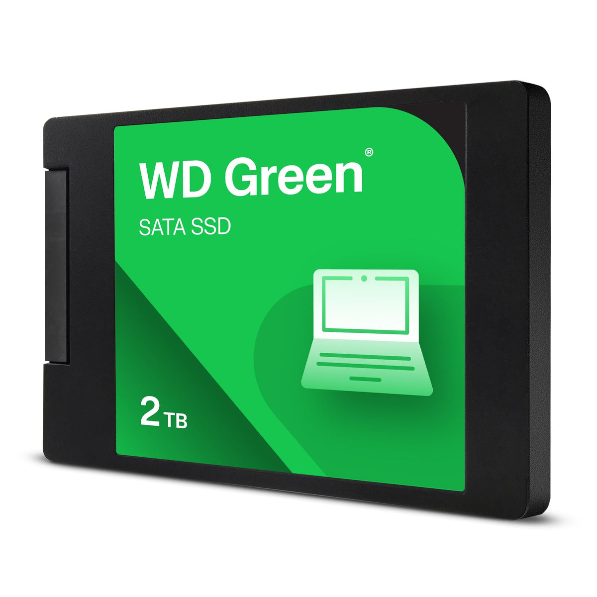 Western Digital WD Green SATA de 2 TB, hasta 545 MB/s, 2.5 pulgadas/7 mm, 3 años de garantía, unidad interna de estado sólido (WDS200T5G0A-00CPT0)