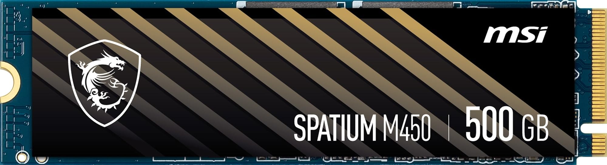 MSI SPATIUM M450 PCIe 4.0 NVMe M.2 500GB V1 Unidad de Estado sólido HD4912