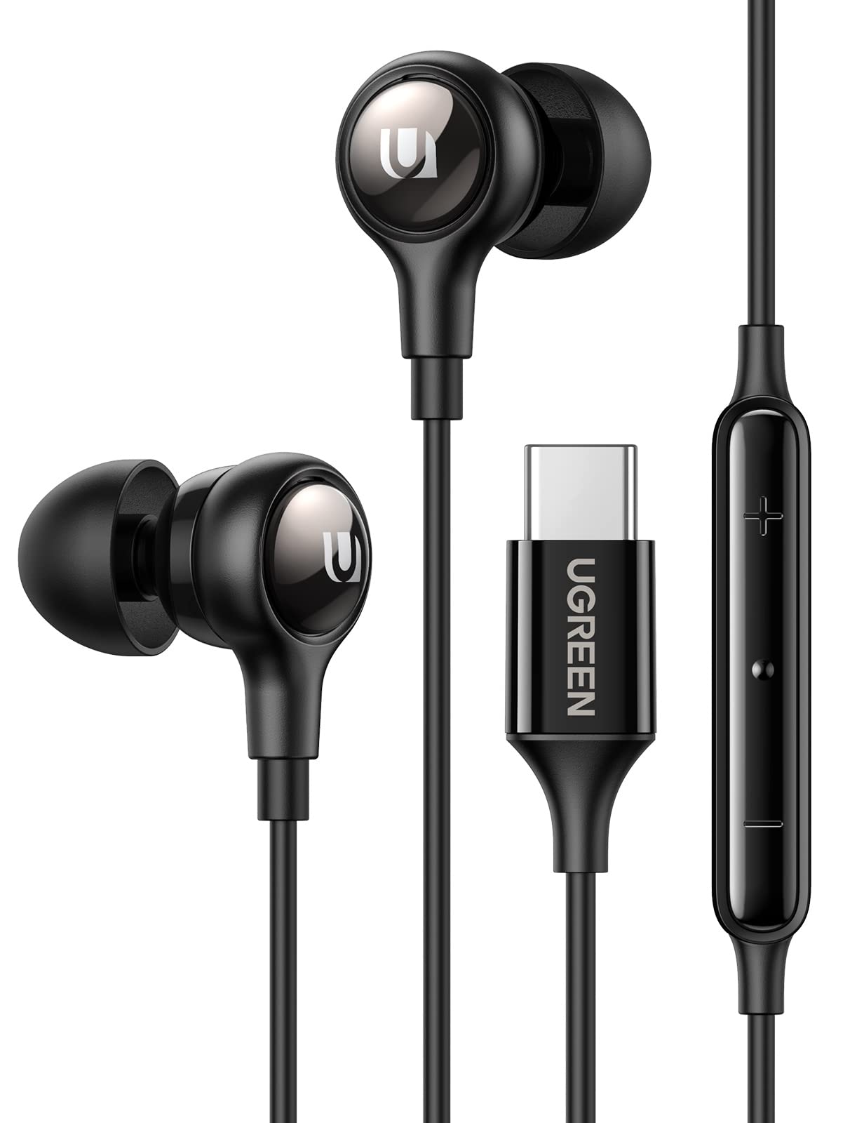 UGREEN USB C Audífonos In Ear con Cable de Type-C Cancelación de Ruido