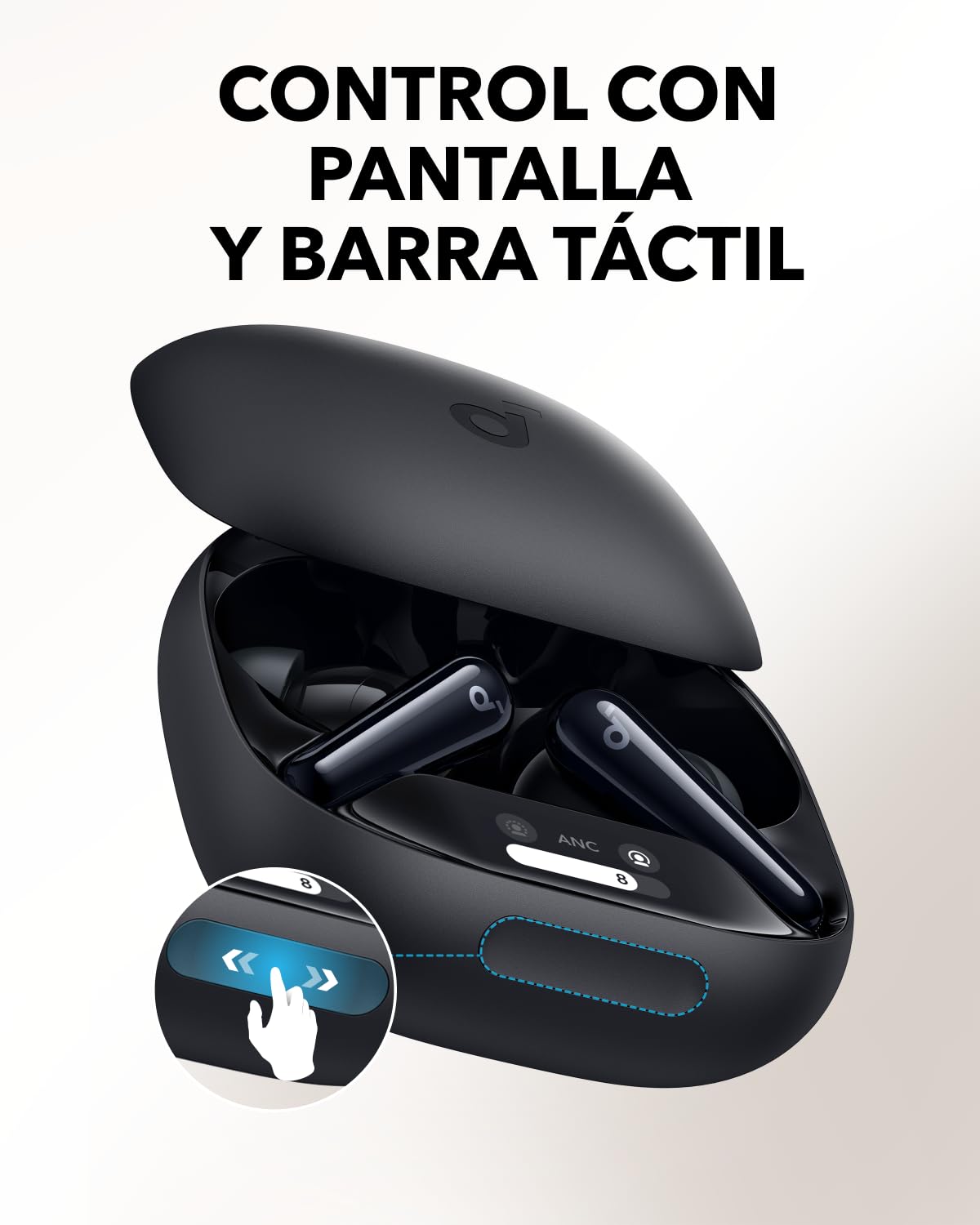 Soundcore by Anker Liberty 4 Pro Audífonos Inalámbricos - Negro