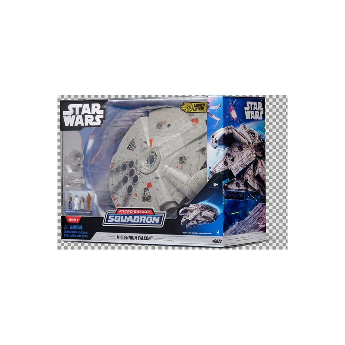 Star Wars SWJ - Feature Vehicle (9" Vehicle & Figure) - Millennium Falcon - Wave 1