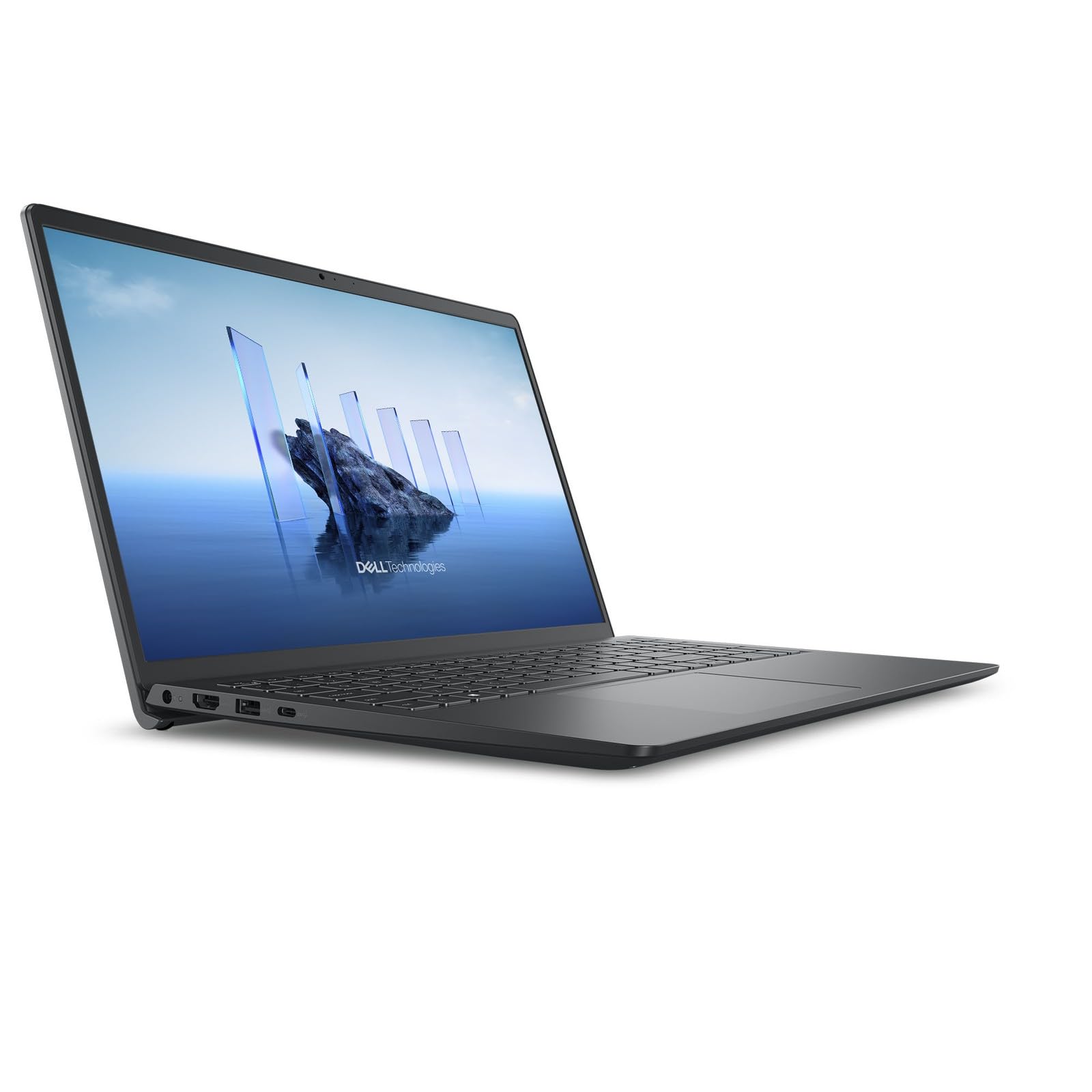 DELL Laptop 15.6" FHD Touchscreen IPS Intel Core i5-1334U 10 Núcleos 8GB DDR4 512GB SSD Iris Xe WiFi 6 Windows 11 Negro Carbón Teclado Inglés