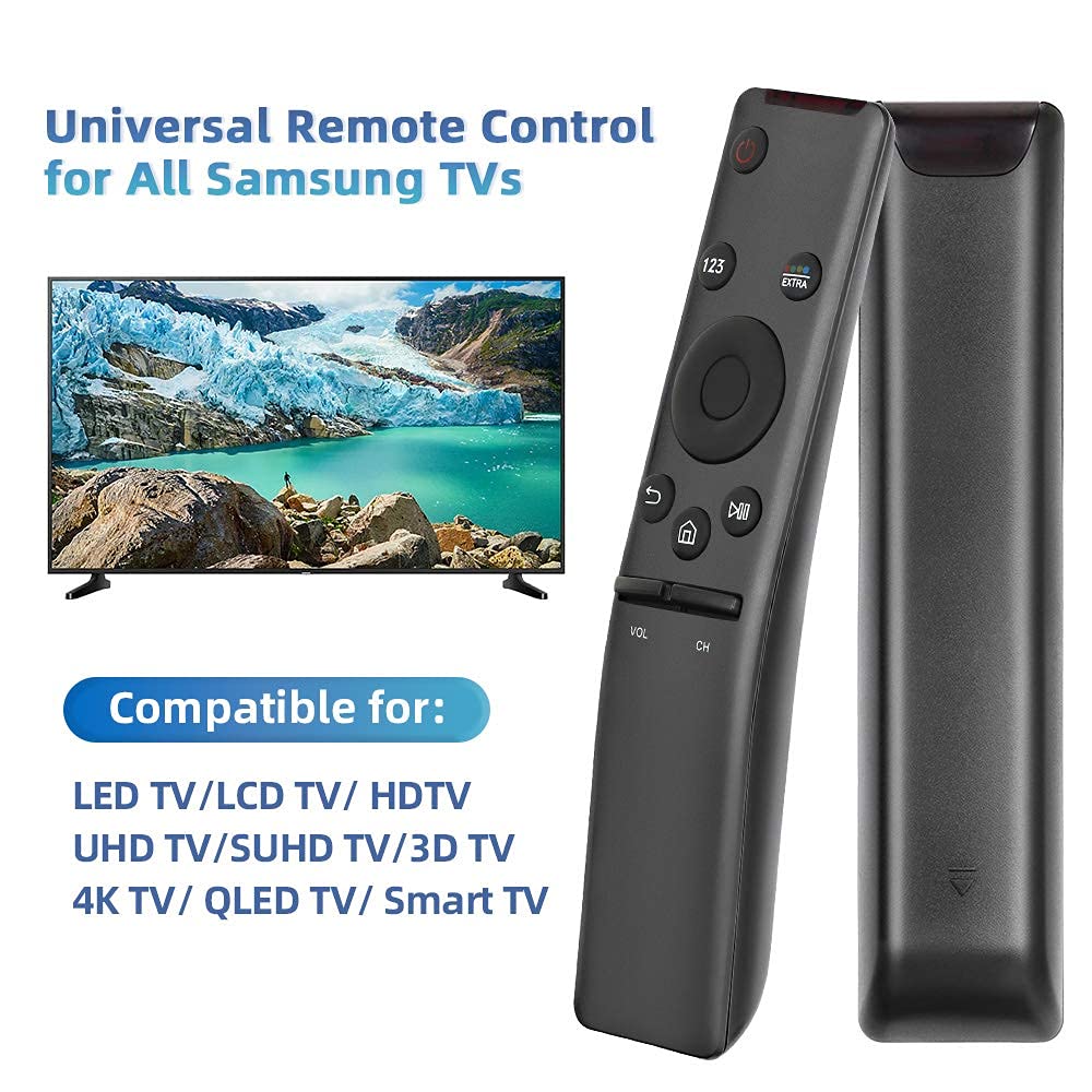 TOPOST Control Remoto Compatible con Samsung Smart TV BN59-01259B (Baterias no incluida)