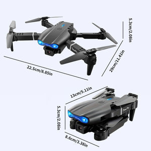 Mini Drone con Cámara, 4K Dual Hd Drone Control Remoto Posibilidad de
