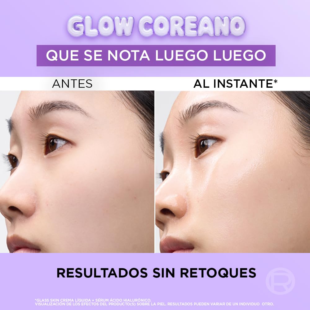 L'Oréal Paris Kit Ácido Hialurónico: Sérum Rostro + Sérum Ojos, 2 piezas. Hidrata intensamente y rellena líneas de expresión