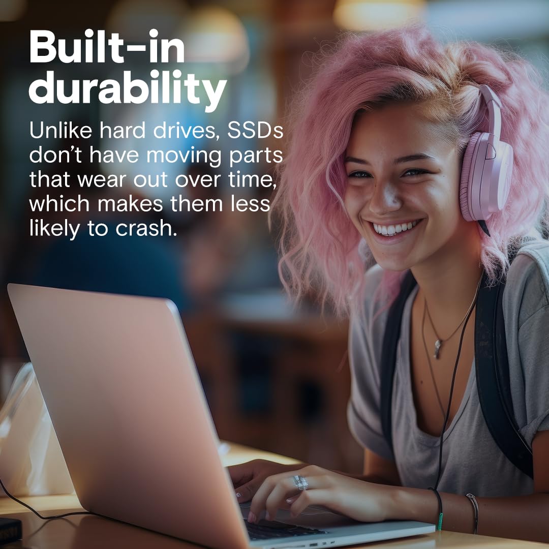 Crucial DDUCRC160 Ssd Bx500-1 TB, Sata, 540 MB/S, 500 MB/S, 6 Gbit/S, 1 TB